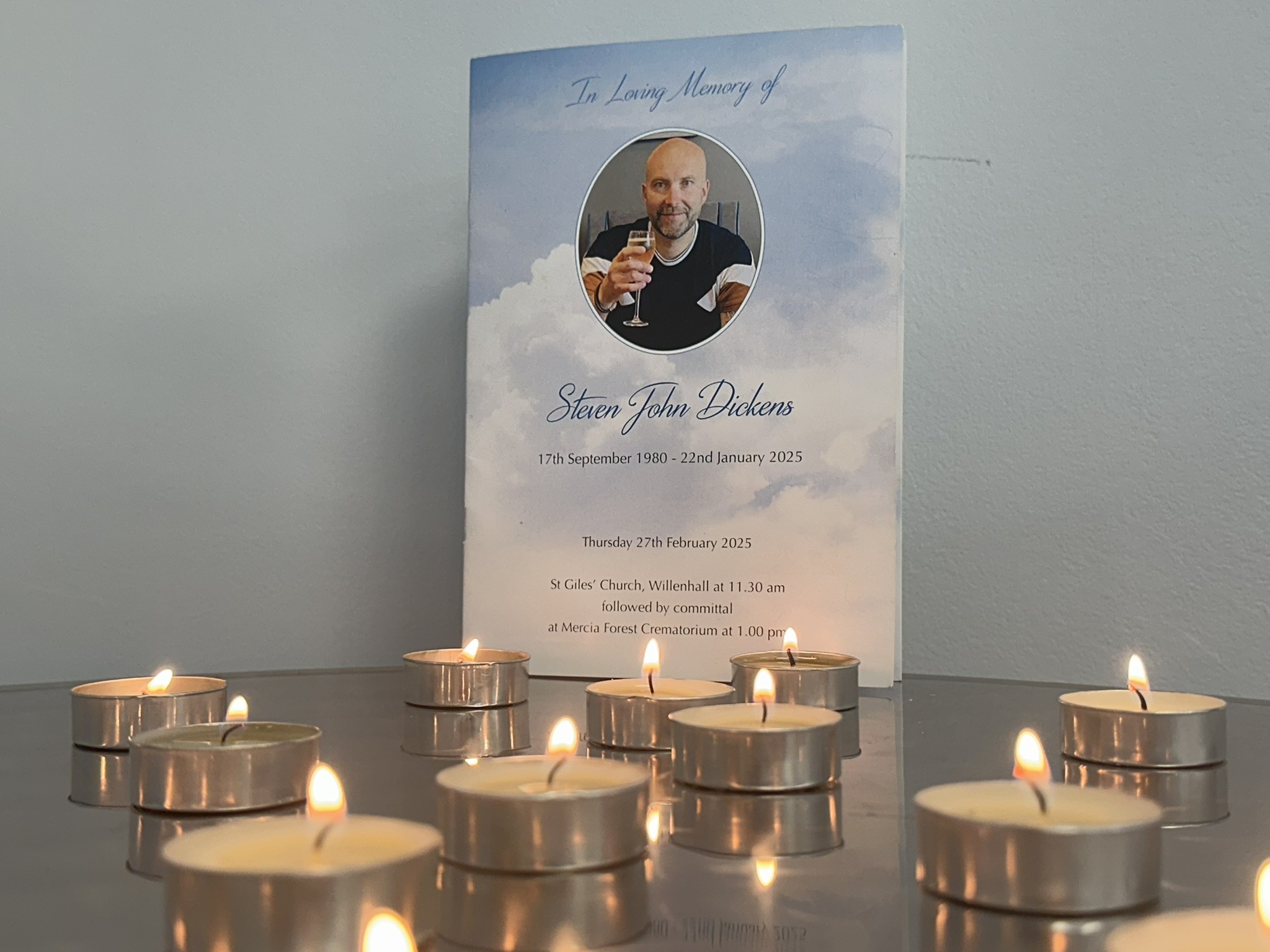 In memory of Steve Dickens