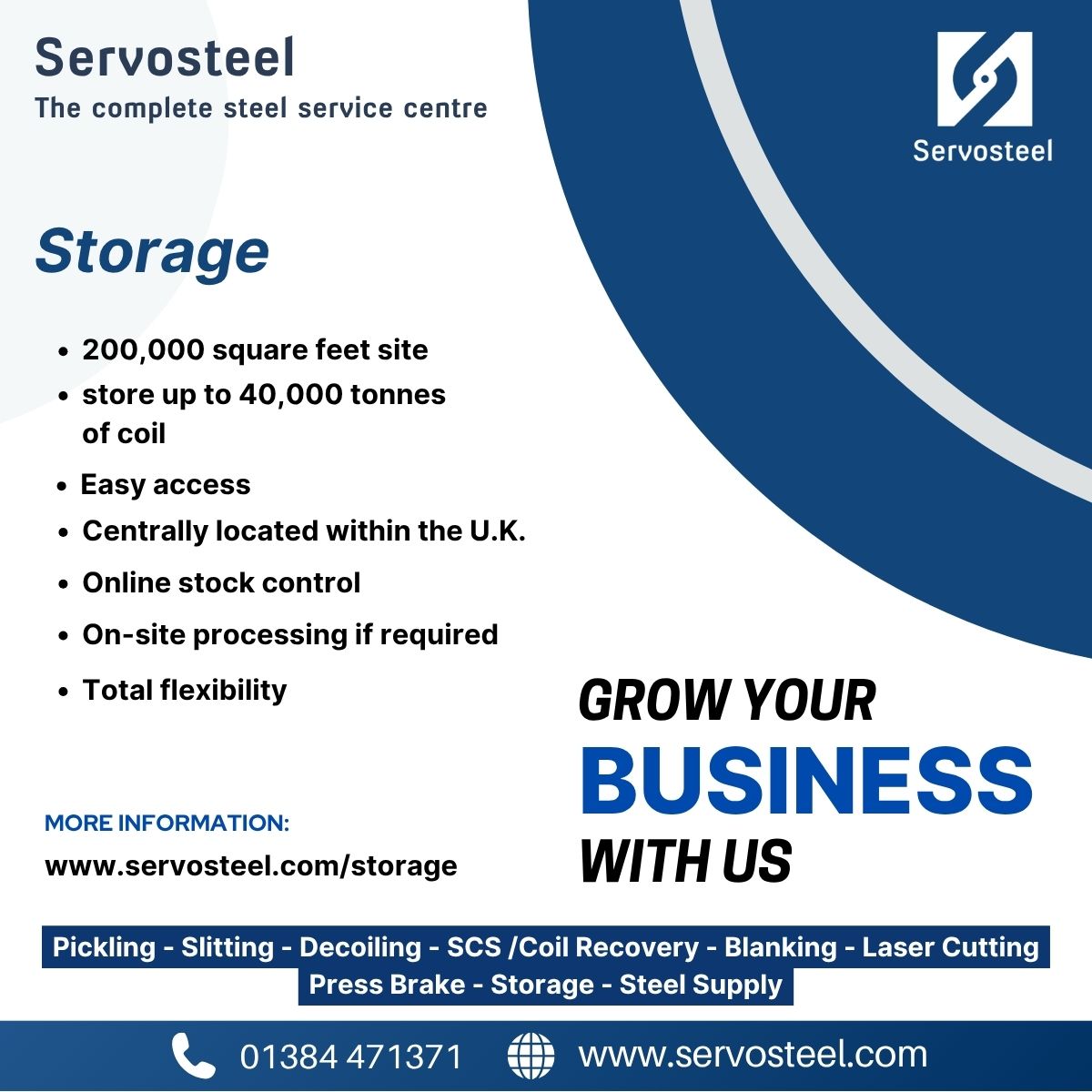 Why Storing Your Coil at Servosteel Makes Sense